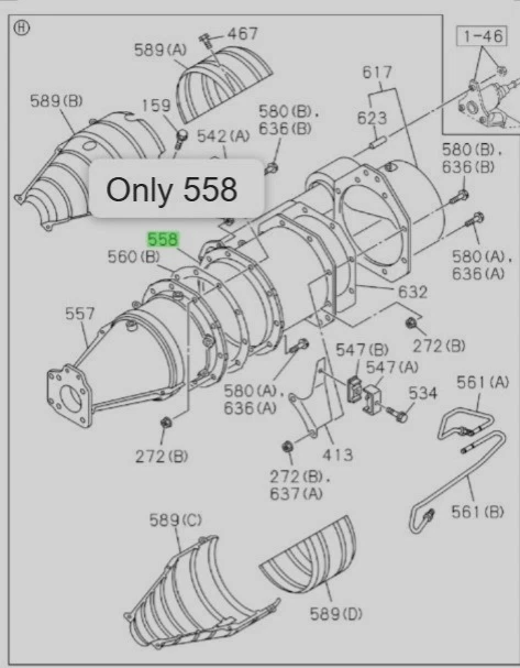 Filtro Isuzu Dpf 8-98287-808-0 para Isuzu 2018 8982878080 2-94KIT-808-0 Foto 2 de 2