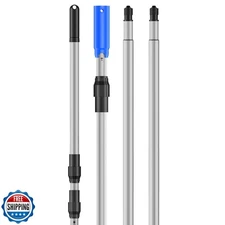 TOPDING and HZ Professional15.2 Foot Pool Pole Telescoping Swimming Pool Clea