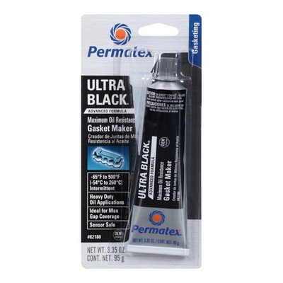 Permatex Ultra Black Maximum Oil Resistance RTV Silicone Gasket Maker - 3 oz