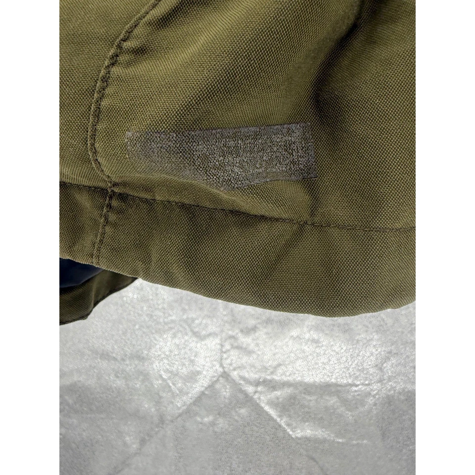 Chaqueta de Lluvia REI Para Hombres Verde con Capucha Ligera Cremallera Cortavientos Parka ver fotos Foto 4 de 4