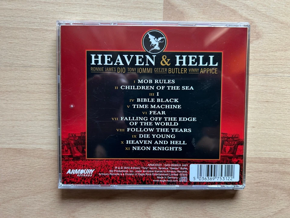 Heaven&Hell-Neon Nights-30 Years Of Heaven&Hell-Live At Wacken-CD-Neuwertig - Bild 3 von 3