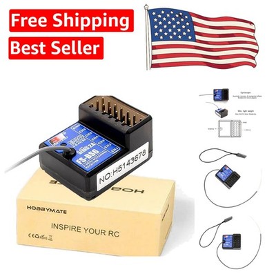 Ultimate Flysky FS-BS6 Receiver: 6 Channels with Gyro Stability for RC Vehicles