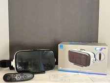 iLIVE Virtual Reality VR Glasses Headphones w Bluetooth Remote 3.5 - 6" phones