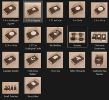 Pick Your Own: Stampin Up Brown/Gray Paper Punches