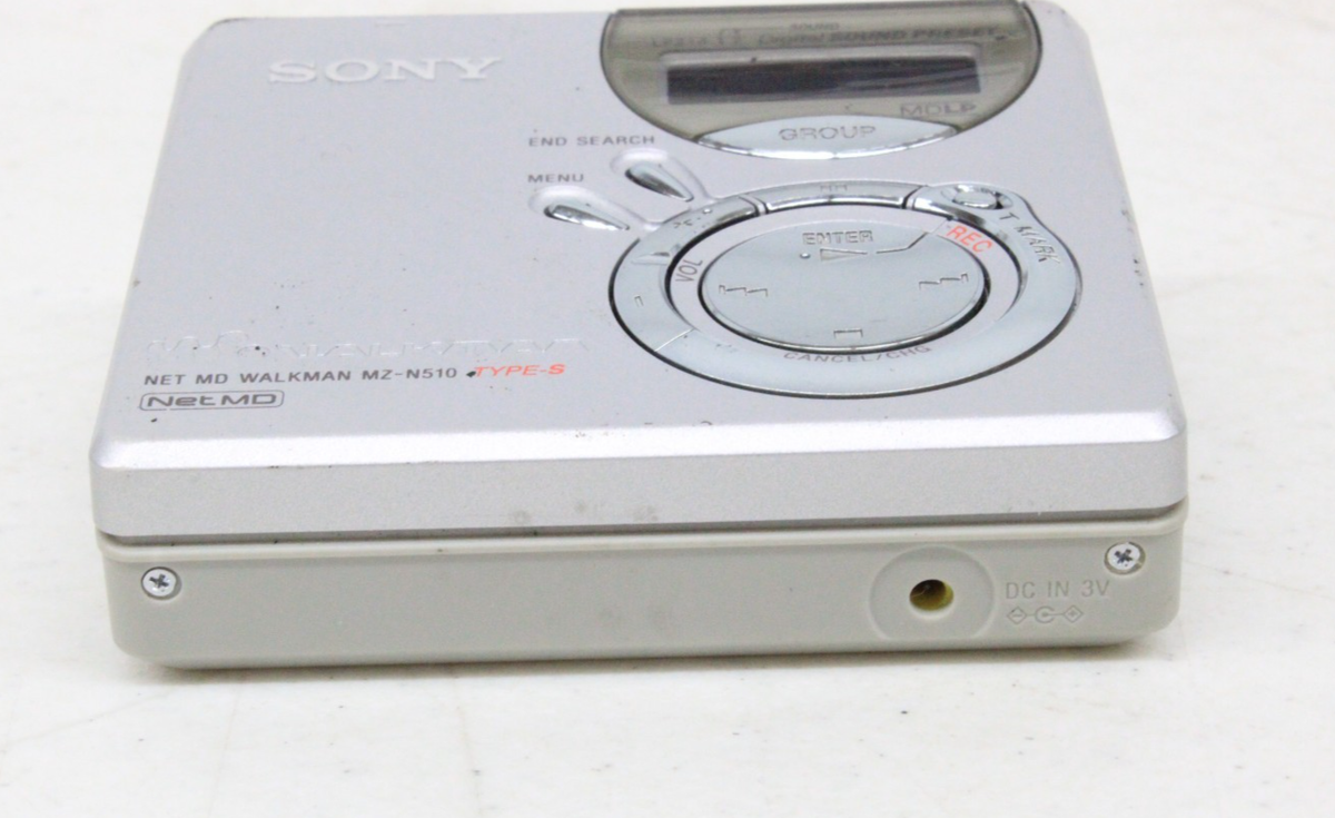 ウォークマン MDレコーダー TYPE-S MZ-N510 SONY シルバー 1 With Type-S MZ-N510 Player MiniDisc Portable Walkman Sony ポータブルプレーヤー