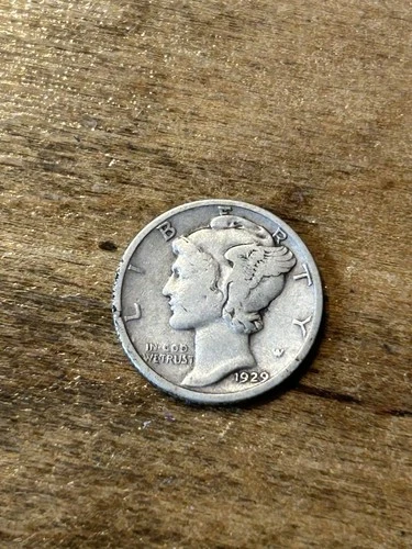 1929S Mercury Dime VG