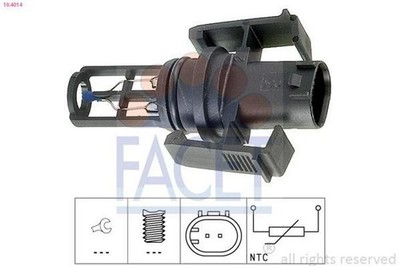 FACET Ansauglufttemperatursensor Ladelufttemperatursensor 10.4014