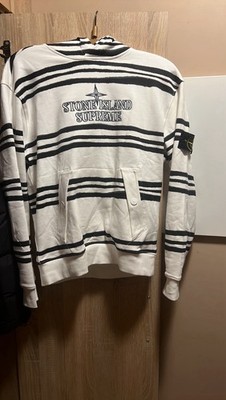stone island supreme hoodie