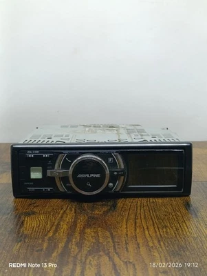 Autoradio Alpine iDA-x301 vintage Youngtimer façade USB Ipod - Photo 1/4