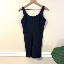 CALIA by Carrie Underwood Inspire Short Bodysuit size M Athletic Romper Black