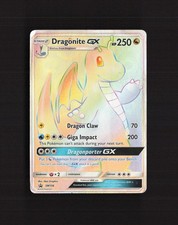 Dragonite GX SM156 Sun & Moon Full Art Black Star Promo Holo Pokemon Card DMG on eBay
