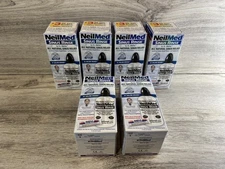 NeilMed Sinus Rinse 8oz Squeeze Bottle + 1 Premixed Packet Exp 4/29 NEW SET OF 6