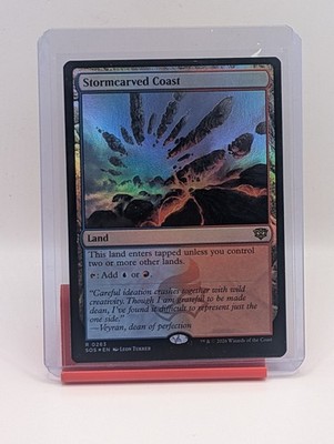 Stormcarved Coast [Foil] #263 Magic Secrets of Strixhaven 