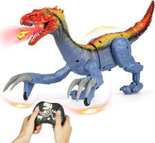 Remote Control Robot Dinosaur Toys for Kids 5-7,2.4G Electronic RC Walking Dinos