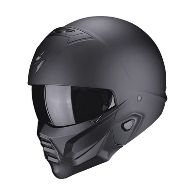 Casque intégral SCORPION EXO-COMBAT II Solid Noir Mat - Photo 1/2