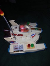 SPACE POLICE VEHICLE MID 1970s battery op. works made in Taiwan perfect shape 