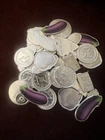Lot of (32) Assorted 1 Gram .999 Fine Silver Art Bars/Rounds Bullion Mix