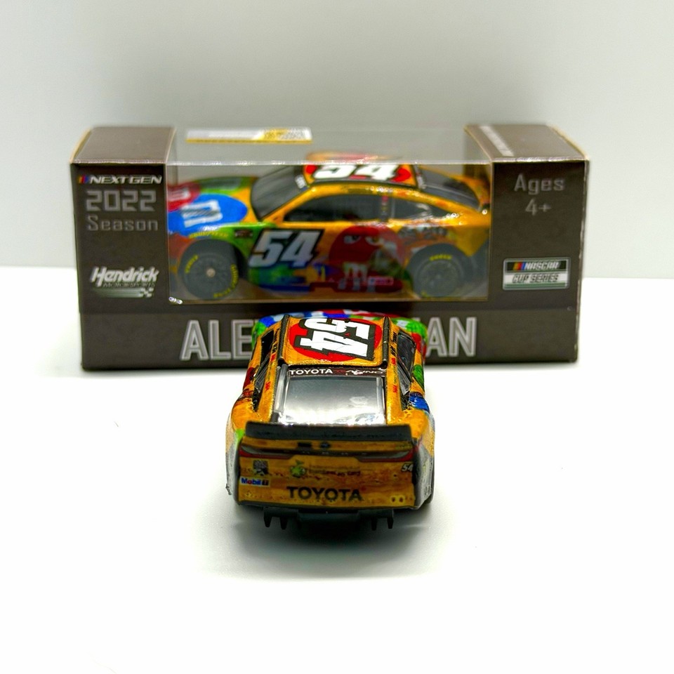 Ty Boxing 1:64 2026 Ty Gibbs #54 M&M’s Kyle Busch Tribute Custom NASCAR Diecast ...