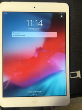 Apple iPad Mini 2 A1490 16GB Wifi/Cellular Silver MF069LL/A - AT T Locked