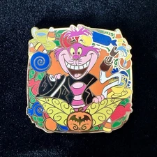 Cheshire Cat Alice in Wonderland I Want Candy Disney Shopping Pin LE 250