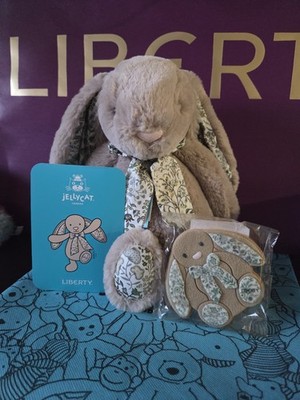 Liberty X Jellycat Bunny Neu mit Etikett JC Liberty Bunny 2026 & Staubbeutel 
