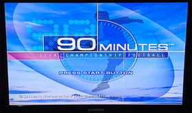 90 MINUTES SEGA CHAMPIONSHIP FOOTBALL DREAMCAST VIDEO GAME BOXED COMPLETE UK PAL