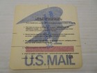 USPS Mail Vehicle - Truck Decal - Vintage - Label 5-L, August 1992 - LB - New — photo 1
