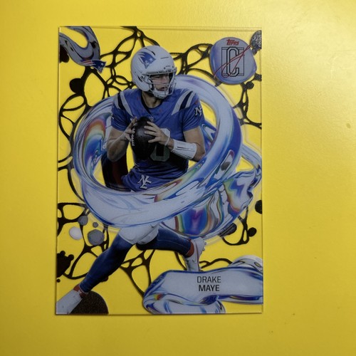 2025 Topps Signature Drake Maye Base (RAW)