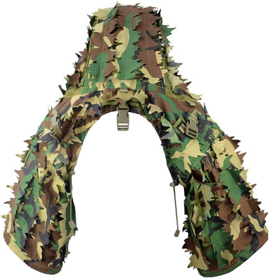 3D Laser-Cut Sniper Ghillie Viper Hood for Tactical Concealment