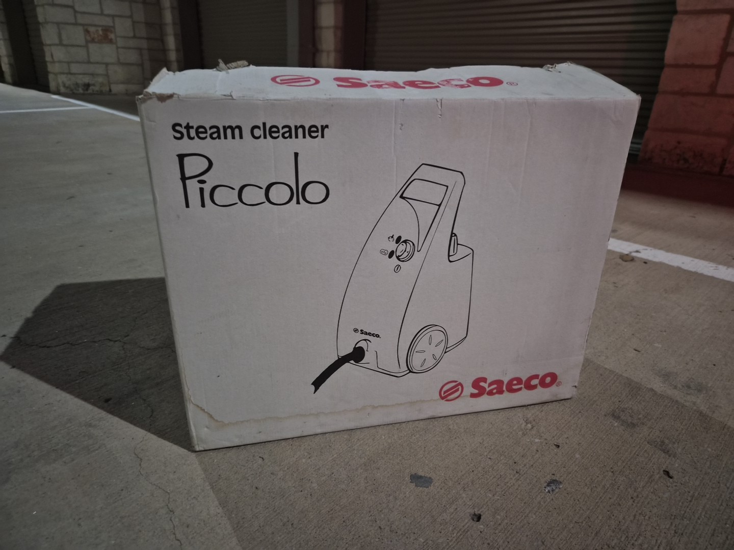 Saeco Piccolo Steam Cleaner Steam Cleaning Machine, Tested, 