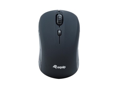 Equip Optische Mini Maus kabellos, schwarz