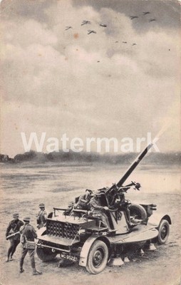 1090. Interwar British Army Mobile Anti-Aircraft Vehicle.