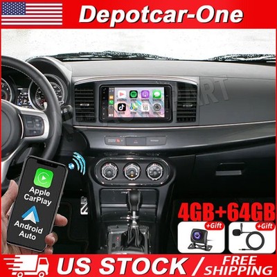7'' Car Radio Stereo For Mitsubishi Lancer 2008-2017 Android 14 CarPlay GPS 64GB