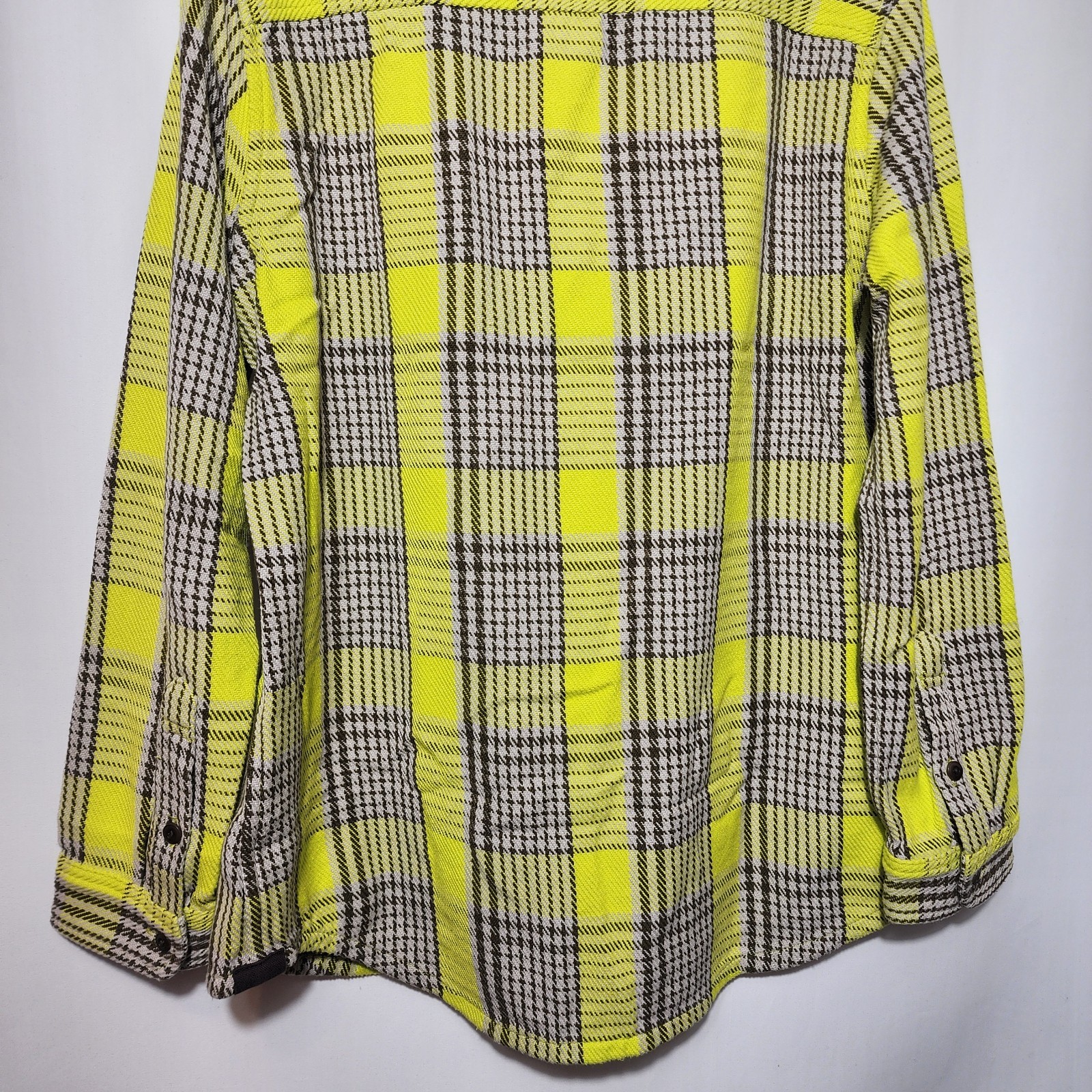 OuterKnown Button Down Plaid Flannel Blanket Shir… - image 8