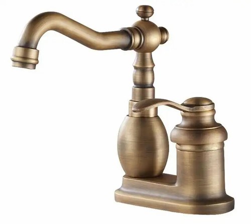 Wasserhahn Bad Retro Armatur Messing Antik Look Kolonial Stil Edel Badezimmer - Picture 113 of 168