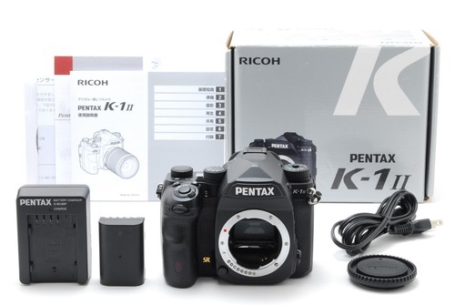 14164 shots Pentax K-1 Mark II 36.4 MP Digital SLR Camera Body with Box JAPAN