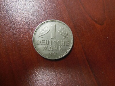 1961-F Germany One Deutsche Mark Coin | eBay