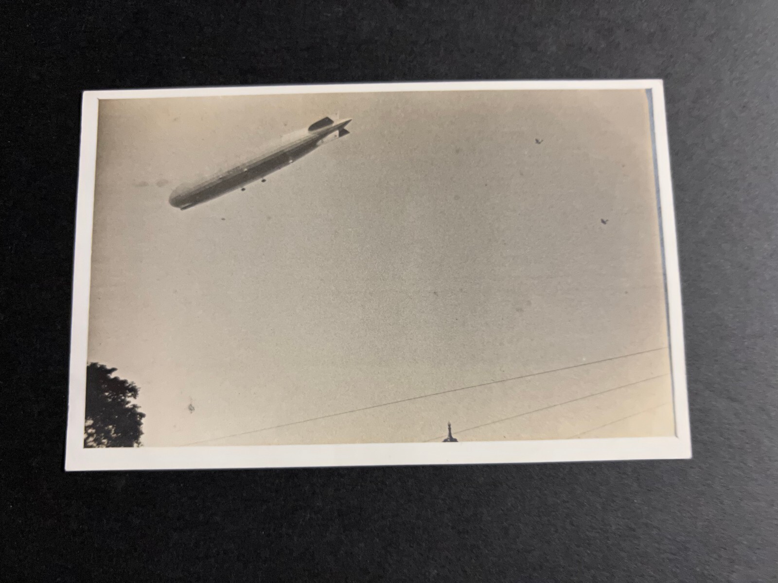 Mint Germany Zeppelin RPPC Postcard Aviation Airship Flight