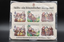 6x alte Dortmunder Stifts Brauerei Bierdeckel Set Folge 1 Vintage ungeöffnet