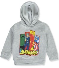 AVENGERS CAPTAIN AMERICA THOR HULK Pull-Over Sweatshirt Hoodie Boys Sz 5 NWT 25