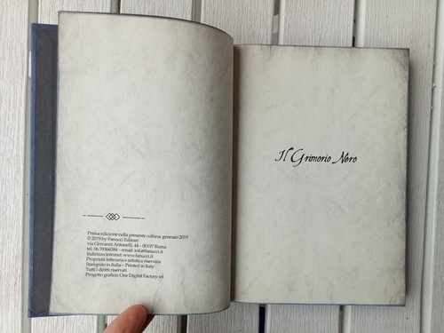 Il Grimorio Nero 1a ediz Fanucci gennaio 2019 collana I libri del Mistero nuovo - Foto 11 di 24