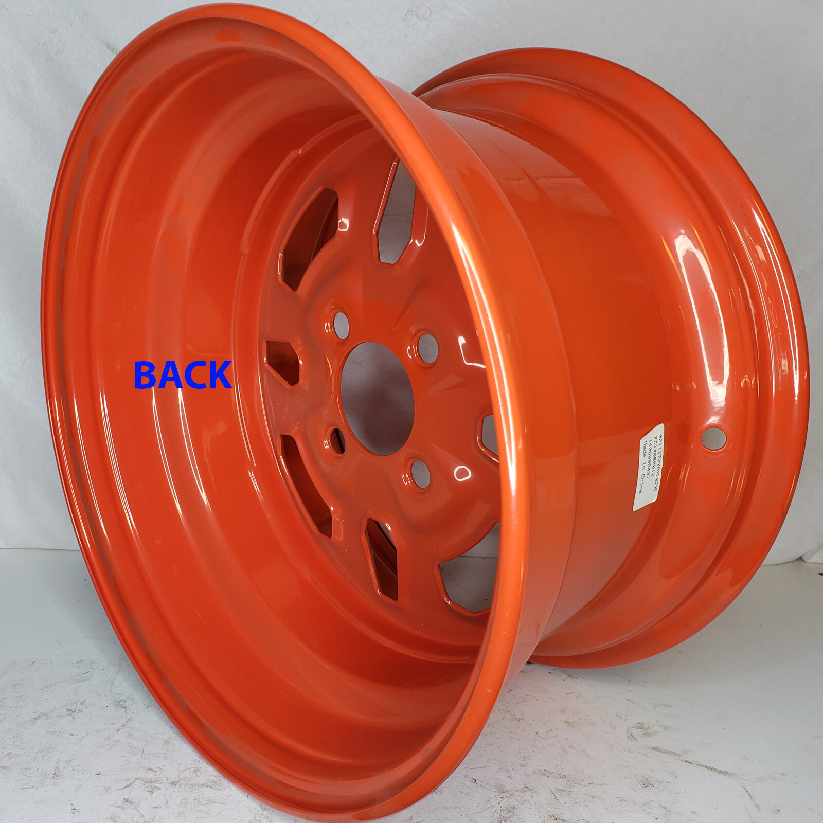 Zero Turn Riding Lawn Mower Garden Tractor RIM WHEEL 14x8 4/4 Orange ...