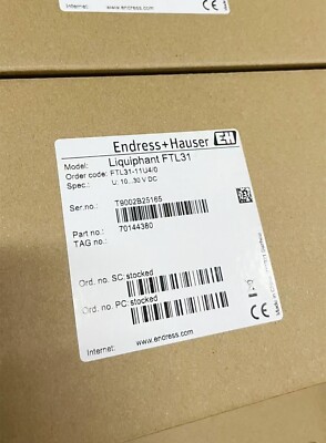 New E+H FTL31-11U4/0 FTL31-AA4U2AAWBJ limit switch Free Shipping.