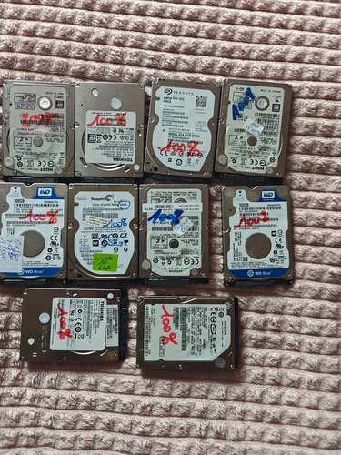 Lot de 10 HDD testé part sentinel
