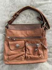 Roots Woman All Leather Shoulder Bag