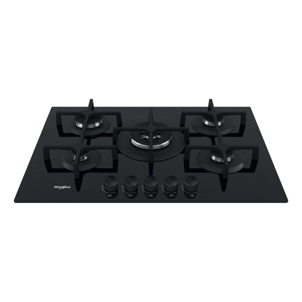 Fornello A Gas A 5 Fuochi Piano Cottura A Gas Naturale In Vetroceramica Piano Cottura A Gas Da Incasso In Vetro Nero - Foto 8