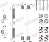 Quick Brake 105-0819 ZubehöRsatz, Bremsbacken FüR Dacia Lancia MERCEDES-BENZ
