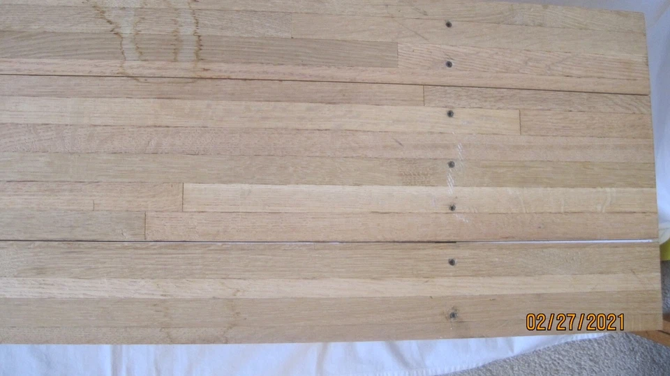 BANCO HECHO A MANO ROBLE MACIZO PARQUE JARDÍN PATIO TERRAZA CAMPING PICNIC CAMPO DE GOLF Foto 3 de 4