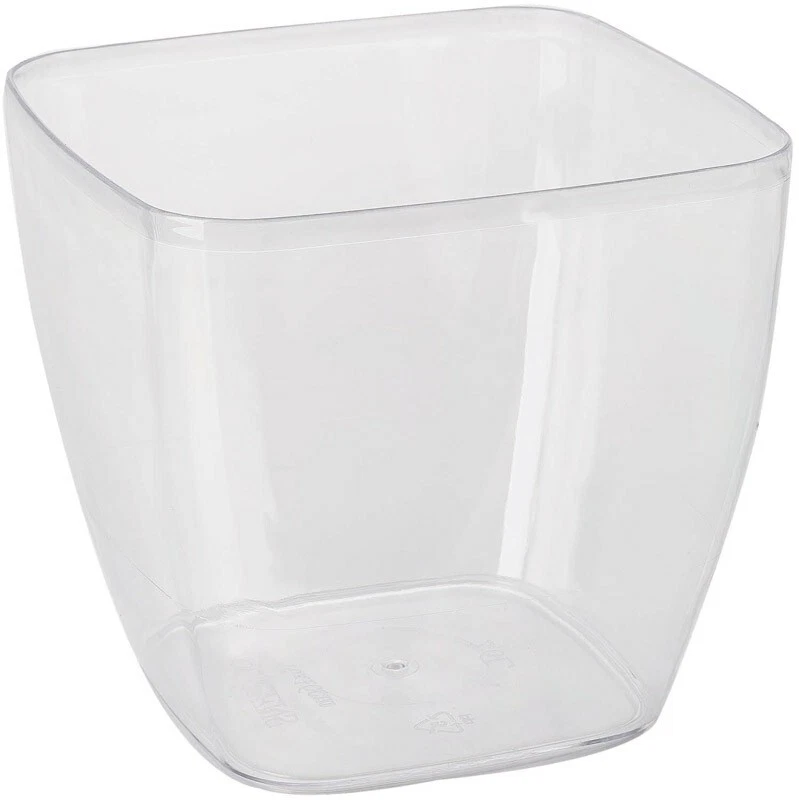 Elho green basics orchid 13cm - Vaso per Orchidee - Trasparente/Transparent