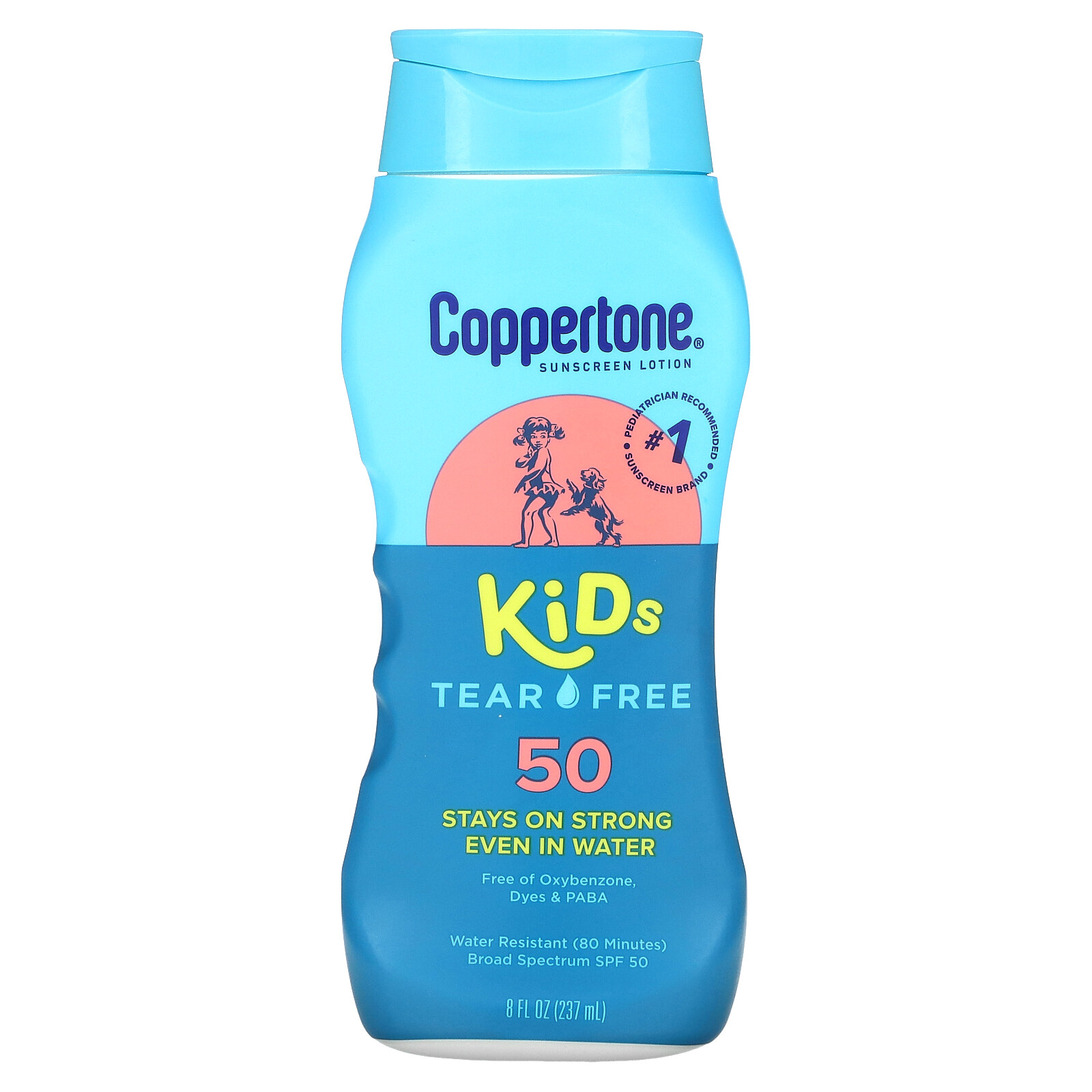 Детский солнцезащитный лосьон без слез, SPF 50, 8 жидких унций (237 мл)